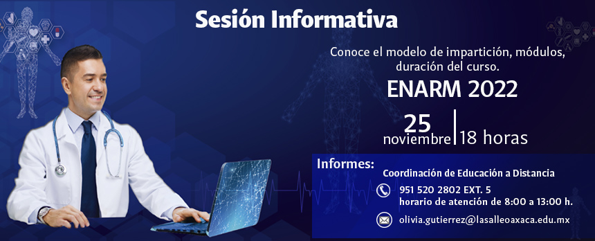 Sesión informativa ENARM 2022