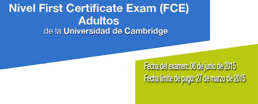 Certificación de inglés FIRTS