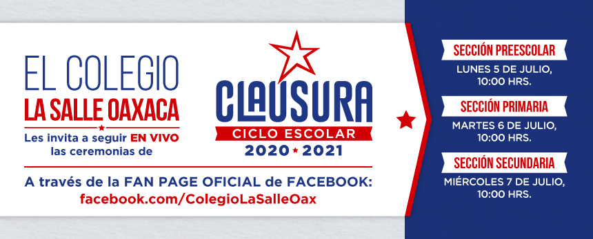 Ceremonias de Clausura 2020-2021